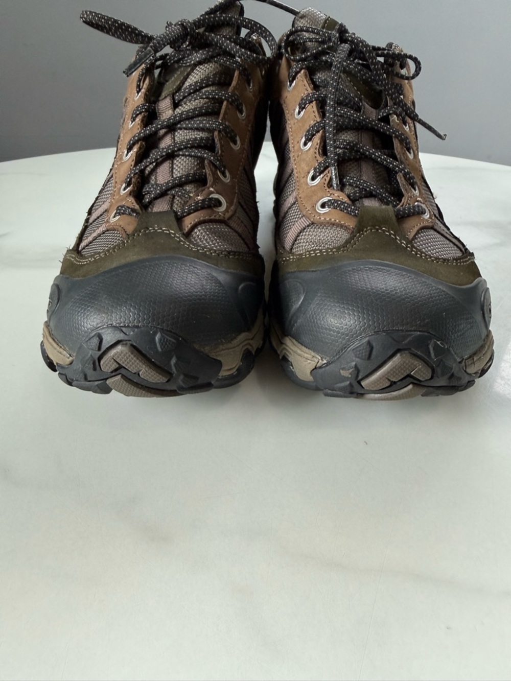 Oboz Men's Green/Brown Hiking Shoes - Durable Trail Footwear - Picture 5 of 9